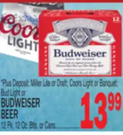 C Town BUDWEISER BEER offer