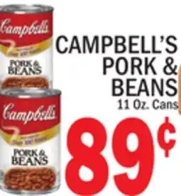 C Town CAMPBELL'S PORK & BEANS offer