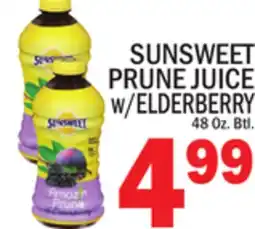 C Town SUNSWEET PRUNE JUICE w/ELDERBERRY offer