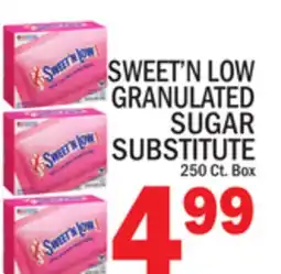 C Town SWEET'N LOW GRANULATED SUGAR SUBSTITUTE offer