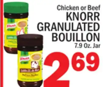 C Town KNORR GRANULATED BOUILLON offer