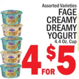 C Town FAGE CREAMY DREAMY YOGURT offer