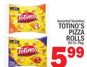 C Town TOTINO'S PIZZA ROLLS offer