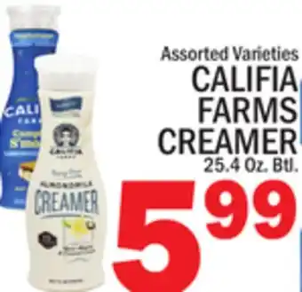 C Town CALIFIA FARMS CREAMER offer