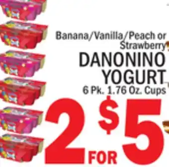 C Town DANONINO YOGURT offer