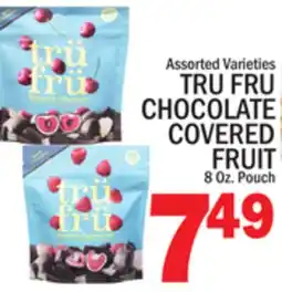 C Town TRU FRU CHOCOLATE COVERED FRUIT offer