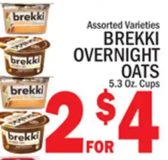 C Town BREKKI OVERNIGHT OATS offer