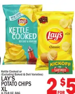 C Town LAY'S POTATO CHIPS XL offer