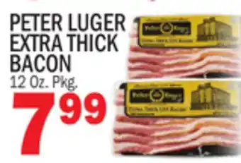 C Town PETER LUGER EXTRA THICK BACON offer