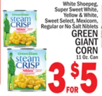 C Town GREEN GIANT CORN offer