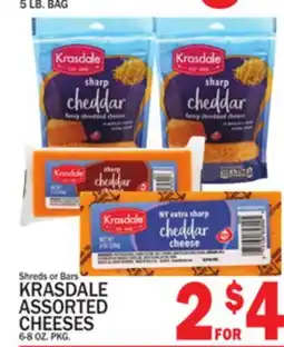 C Town KRASDALE ASSORTED CHEESES offer