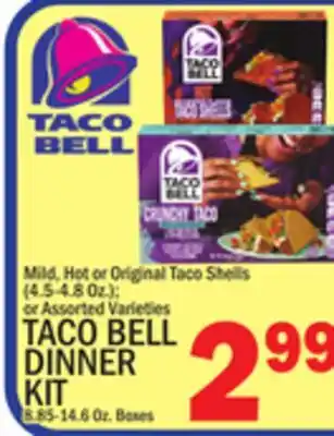 C Town TACO BELL DINNER DINNER KIT offer