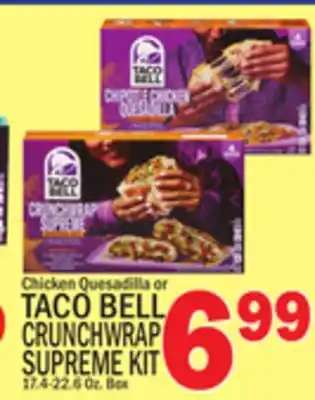 C Town TACO BELL CRUNCHWRAP SUPREME KIT offer