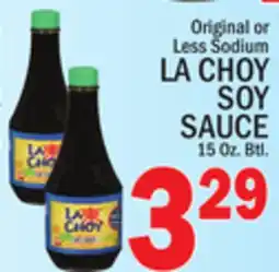 C Town LA CHOY SOY SAUCE offer