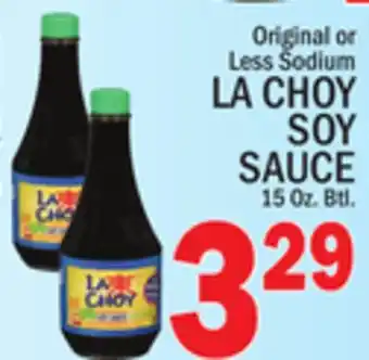 C Town LA CHOY SOY SAUCE offer