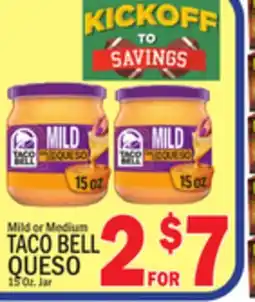 C Town TACO BELL QUESO offer