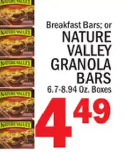 C Town NATURE VALLEY GRANOLA BARS offer