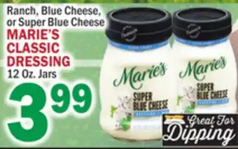 C Town MARIE'S CLASSIC DRESSING offer