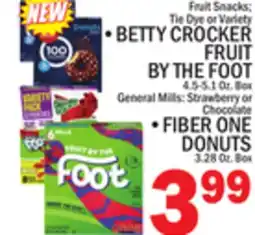 C Town BETTY CROCKER FRUIT BY THE FOOT offer