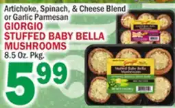 C Town GIORGIO STUFFED BABY BELLA MUSHROOMS offer