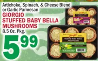 C Town GIORGIO STUFFED BABY BELLA MUSHROOMS offer