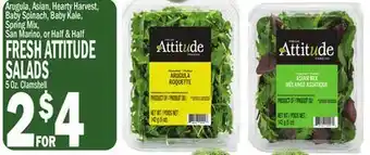 C Town FRESH ATTITUDE SALADS offer