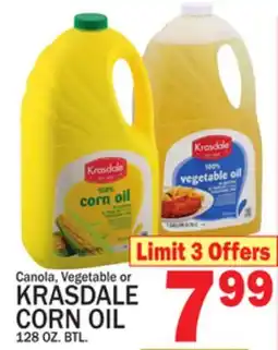 C Town KRASDALE CORN OIL offer