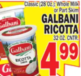 C Town GALBANI RICOTTA offer