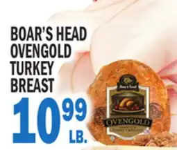 C Town BOAR'S HEAD OVENGOLD TURKEY BREAST offer