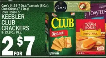 C Town KEEBLER CLUB CRACKERS offer