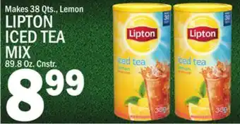 C Town LIPTON ICED TEA MIX offer