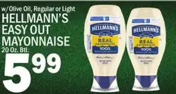 C Town HELLMANN'S EASY OUT MAYONNAISE offer