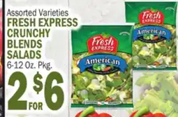 C Town FRESH EXPRESS CRUNCHY CRUNCHY BLENDS offer