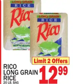 C Town RICO LONG GRAIN RICE offer