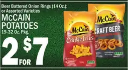 C Town MCCAIN POTATOES, 19-32 Oz. Pkg offer