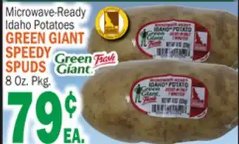 C Town GREEN GIANT SPEEDY SPUDS offer