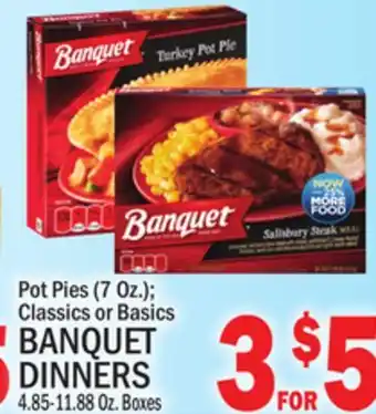 C Town BANQUET DINNERS 4.85-11.88 Oz. Boxes offer