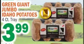 C Town GREEN GIANT JUMBO IDAHO POTATOES offer