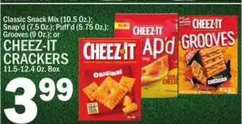 C Town CHEEZ-IT CRACKERS offer