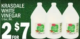 C Town KRASDALE WHITE VINEGAR offer