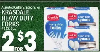 C Town KRASDALE HEAVY DUTY FORKS offer