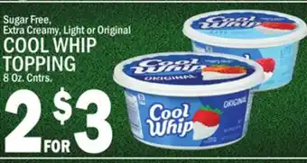 C Town COOL WHIP TOPPING offer