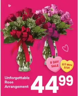 ACME Unforgettable Rose Arrangement offer