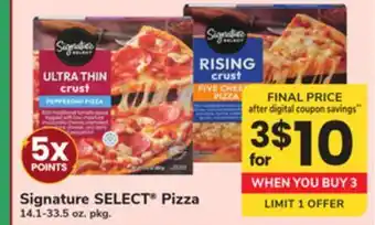 ACME Signature SELECT Pizza offer