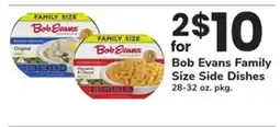 ACME Bob Evans Family Size Side Dishes offer