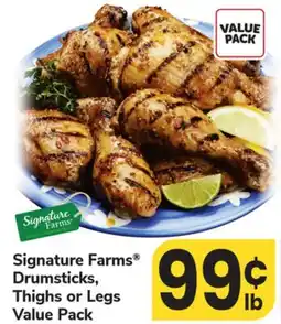 ACME Signature Farms Drumsticks, Thighs or Legs Value Pack offer