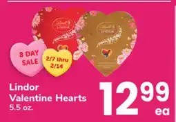 ACME Lindor Valentine Hearts offer