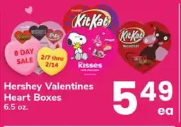 ACME Hershey Valentines Heart Boxes offer