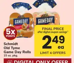 ACME Schmidt Old Tyme Game Day Rolls offer