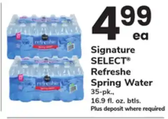 ACME Signature SELECT Refreshe Spring Water offer